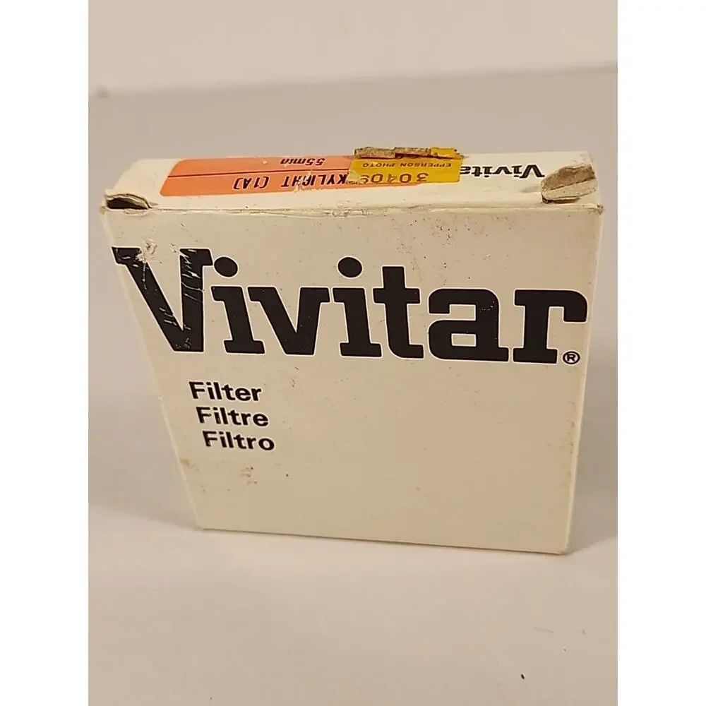 Vivitar Skylight (1A) 55 mm Lens Filter Made in Japan - NEW Old Stock. P8